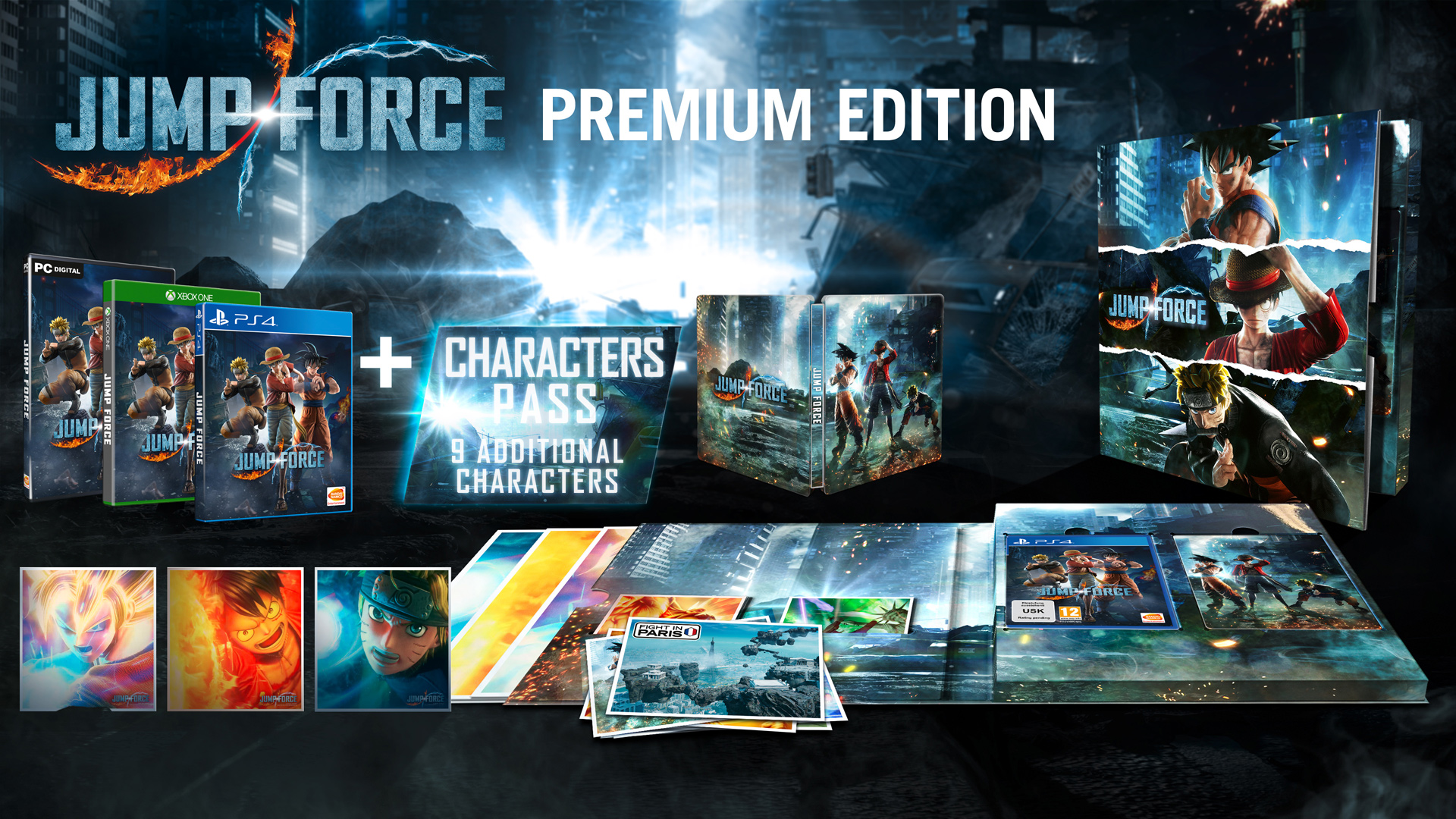 All Games Delta: Jump Force Premium Edition Revealed and Avatar